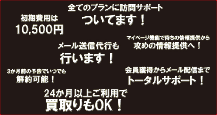 レンタルプラン内容